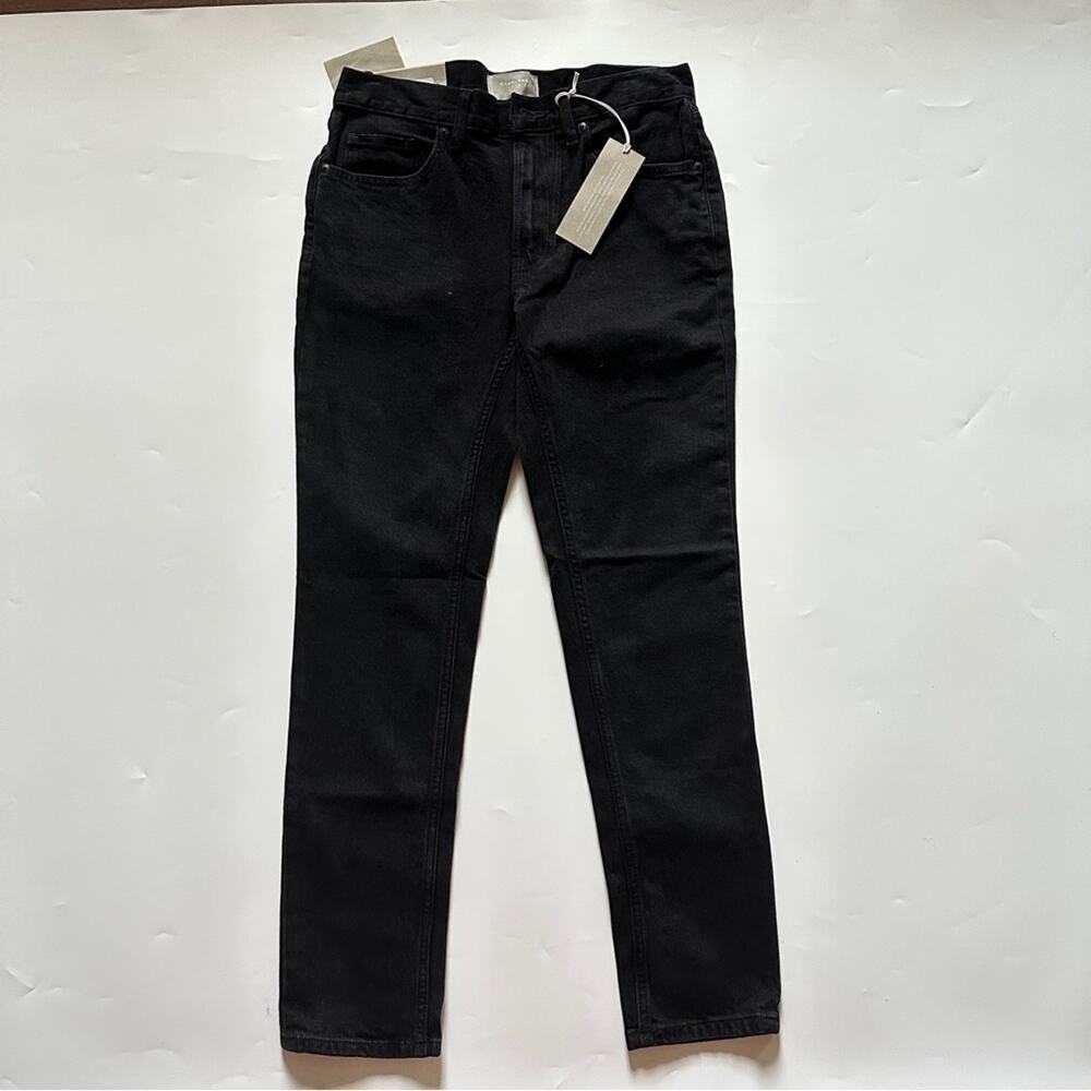 Everlane The Slim Fit Organic Cotton zSize 30 x 30 Men’s Low Stretch Bla…